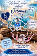 "Dream Builder Octopus" - Handmade Octopus Figurine (Large)