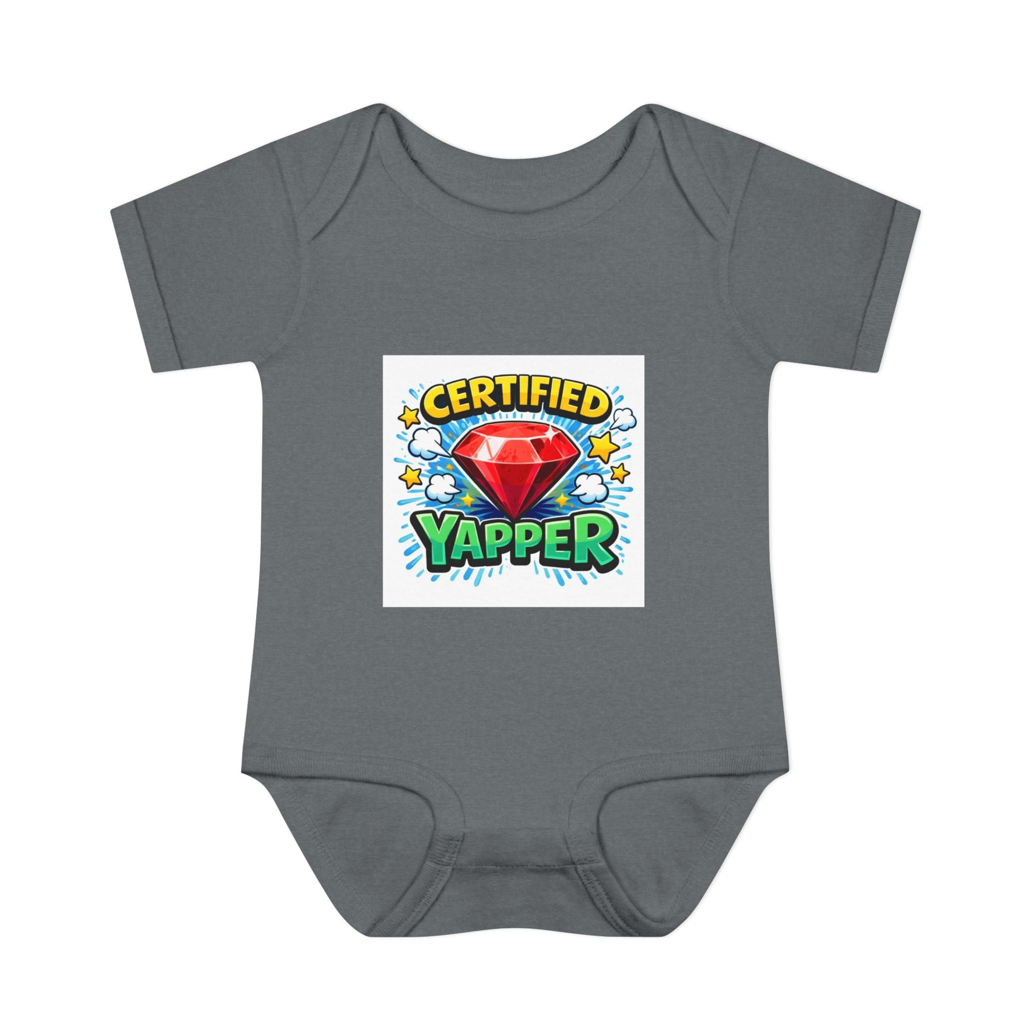 Certified Yapper Infant Bodysuit — "Mobile Order Curbside Pick Up" Funny Baby Onesie
