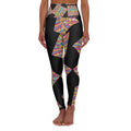 Immediate Follow High-Waisted Leggings | Besties & Coffee Statement Wear