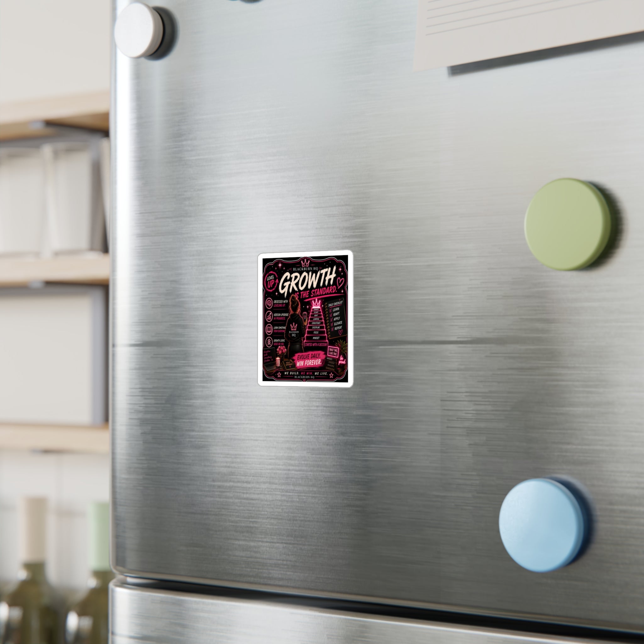 Growth Is the Standard Sticker | Blackburn HQ Standards Collection