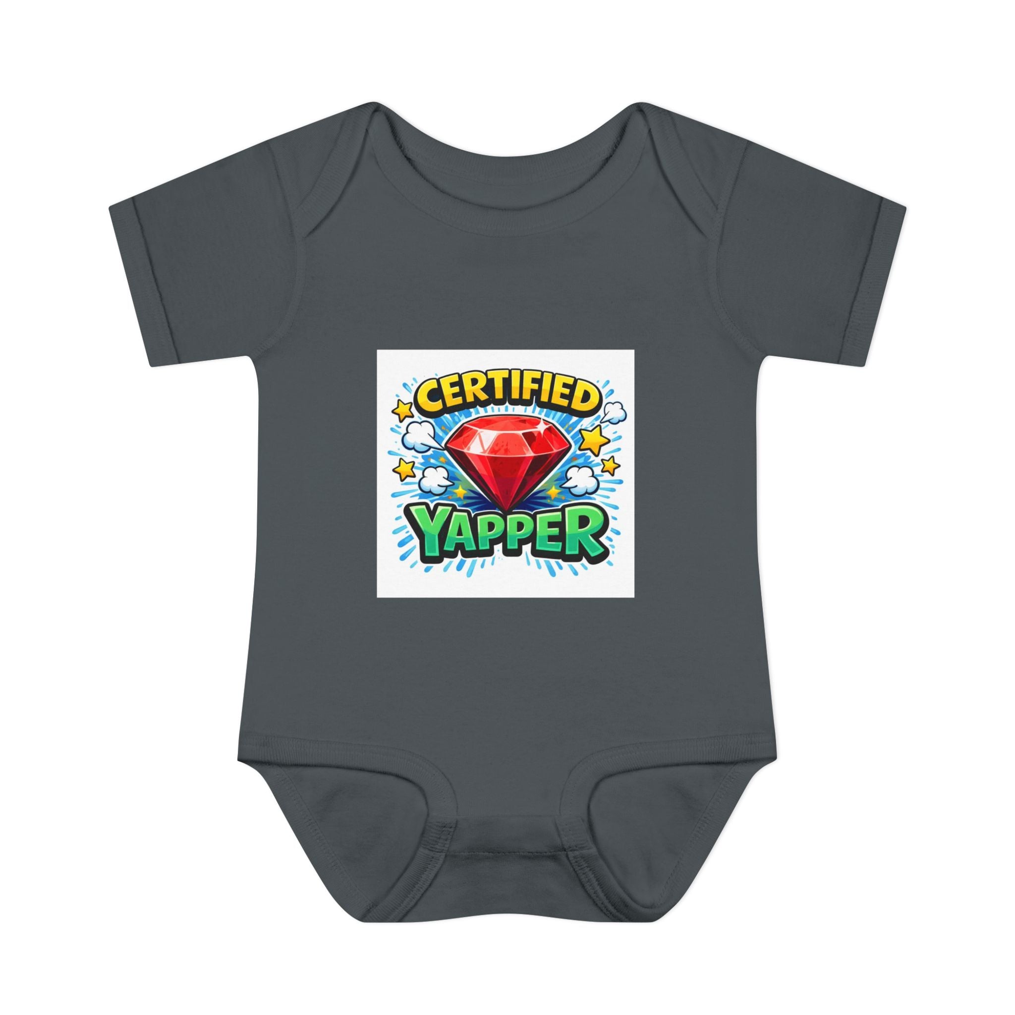 Certified Yapper Infant Bodysuit — "Mobile Order Curbside Pick Up" Funny Baby Onesie