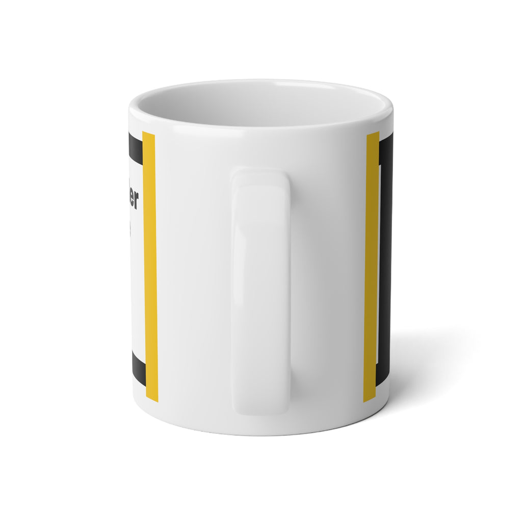 Source Message Is Fire Jumbo Mug – 20oz Edition