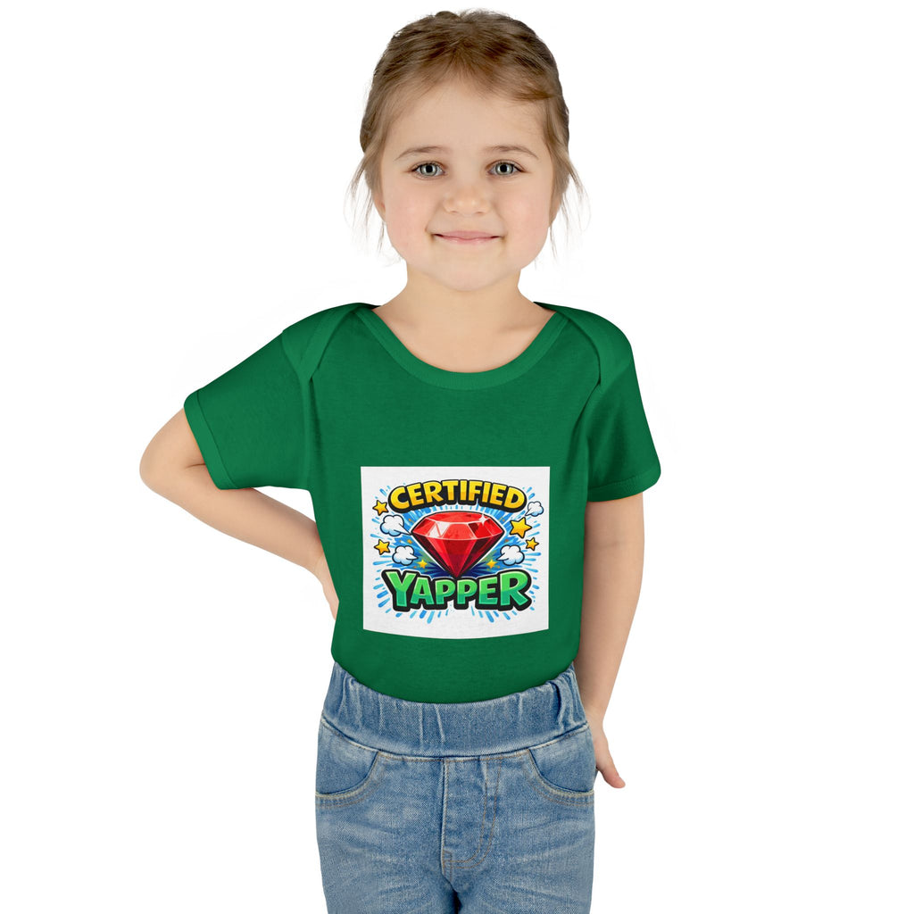 Certified Yapper Infant Bodysuit — "Mobile Order Curbside Pick Up" Funny Baby Onesie