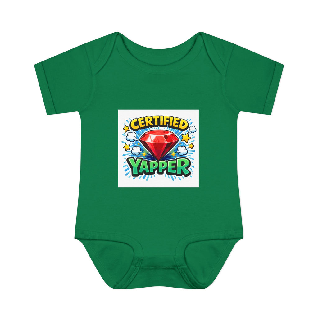 Certified Yapper Infant Bodysuit — "Mobile Order Curbside Pick Up" Funny Baby Onesie