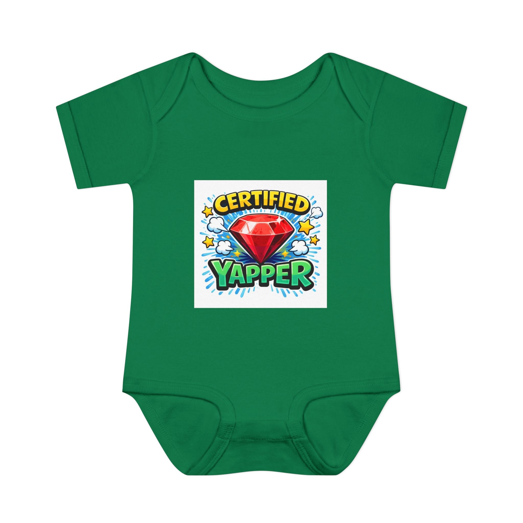 Certified Yapper Infant Bodysuit — "Mobile Order Curbside Pick Up" Funny Baby Onesie
