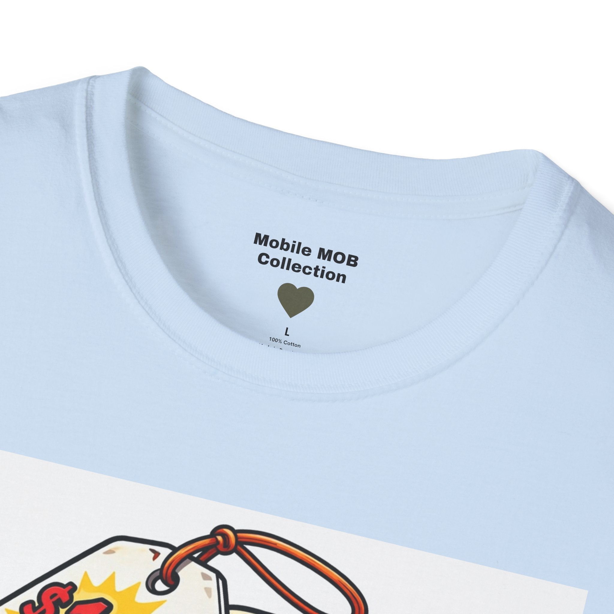 Tape Beggar T-Shirt – Funny Vintage Tape Gun Tee | Mobile Order Curbside Humor, Soft Everyday Fit