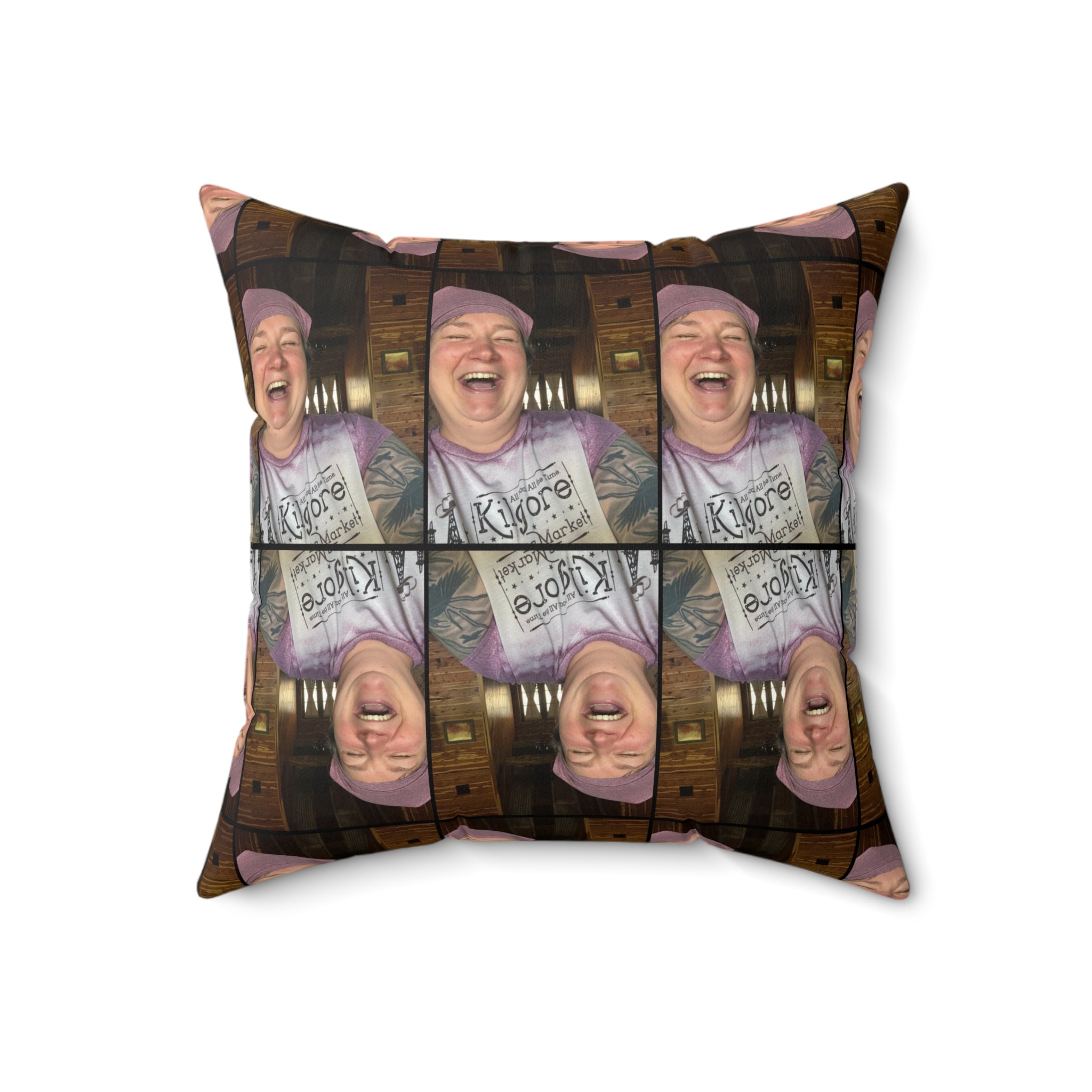 Jay Energy Throw Pillow | Double-Sided Decorative Accent Pillow for Home, Office & Creator Backdrops