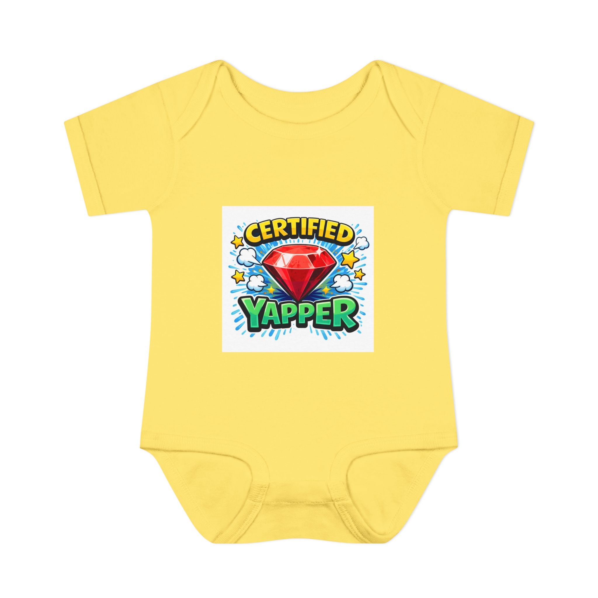 Certified Yapper Infant Bodysuit — "Mobile Order Curbside Pick Up" Funny Baby Onesie