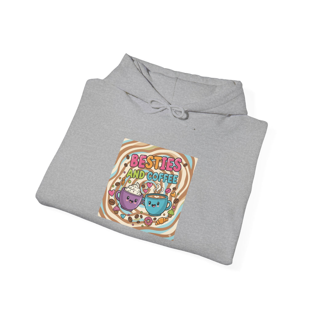 ☕ Besties & Coffee Hoodie