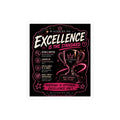 Excellence Is the Standard Sticker | Blackburn HQ Standards Collection