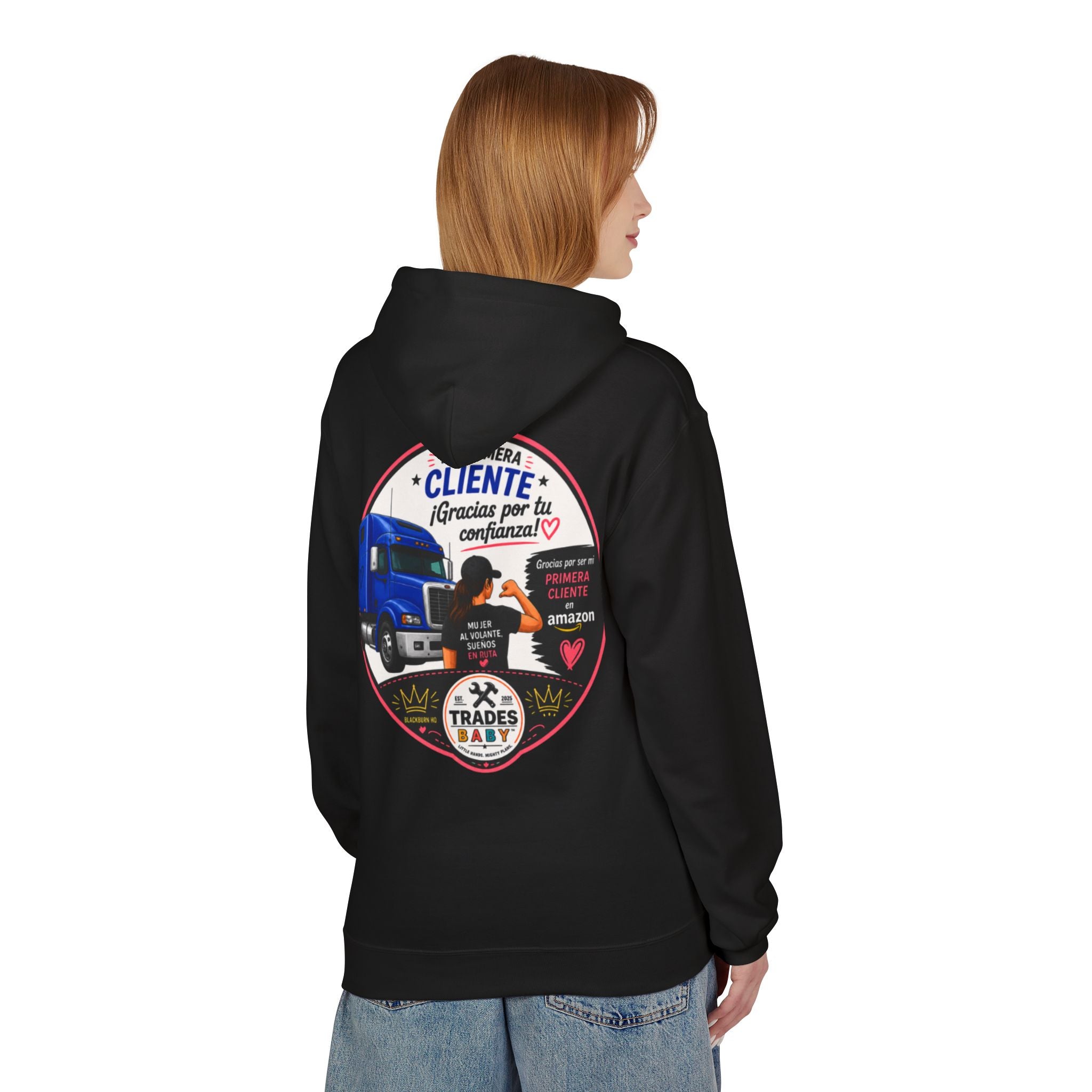 Mi Primera Cliente Hoodie | TradesBaby™ First Customer Celebration Hoodie