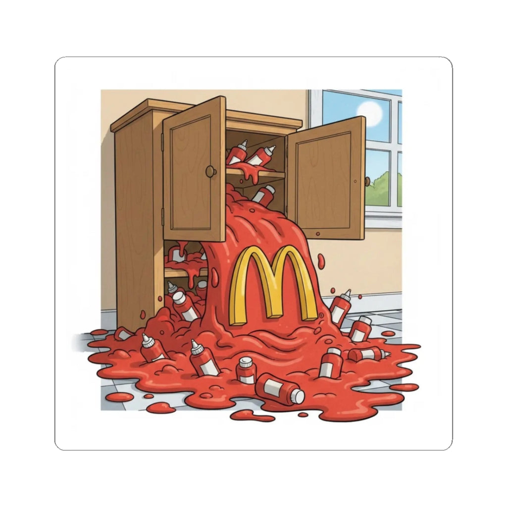 4 Gallons of Ketchup™ Sticker 🍅 | Viral TikTok Kiss-Cut Vinyl Decal