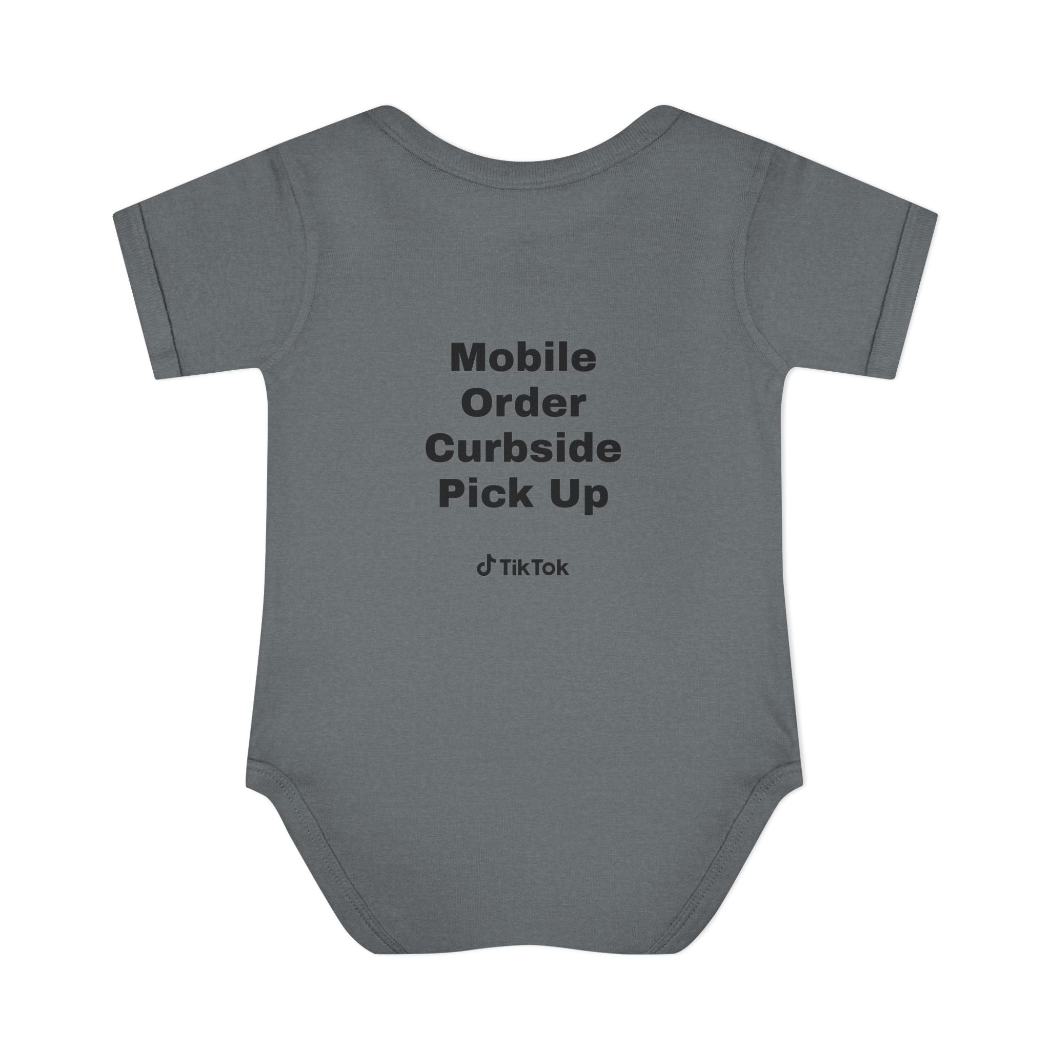 Certified Yapper Infant Bodysuit — "Mobile Order Curbside Pick Up" Funny Baby Onesie
