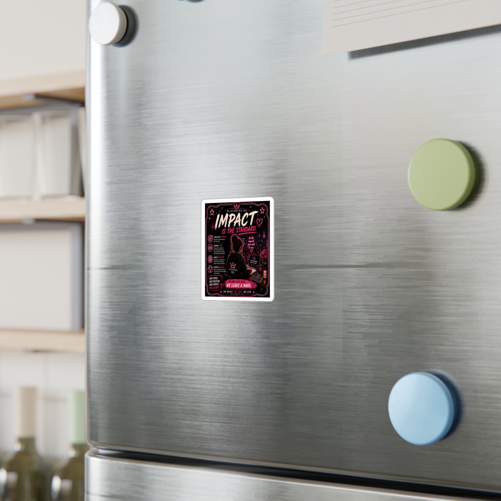 Impact Is the Standard Sticker | Blackburn HQ Standards Collection