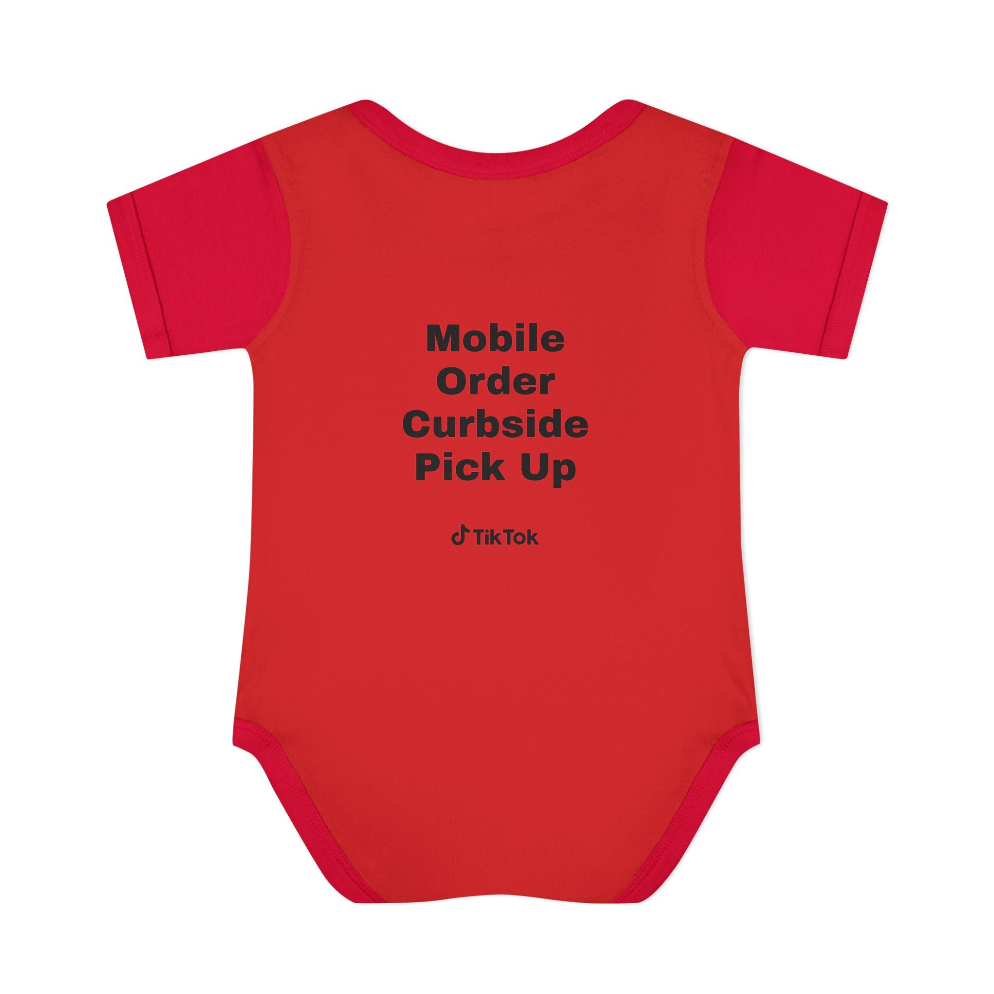 Certified Yapper Infant Bodysuit — "Mobile Order Curbside Pick Up" Funny Baby Onesie
