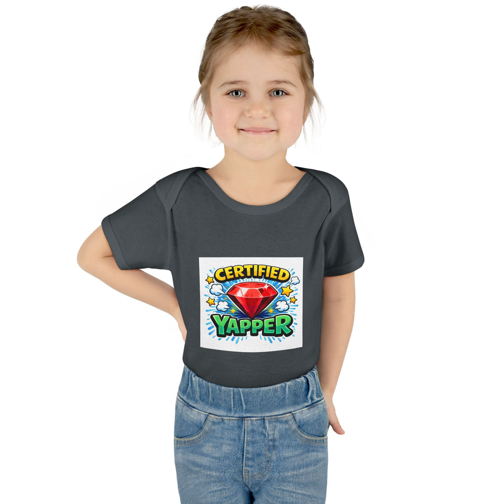 Certified Yapper Infant Bodysuit — "Mobile Order Curbside Pick Up" Funny Baby Onesie