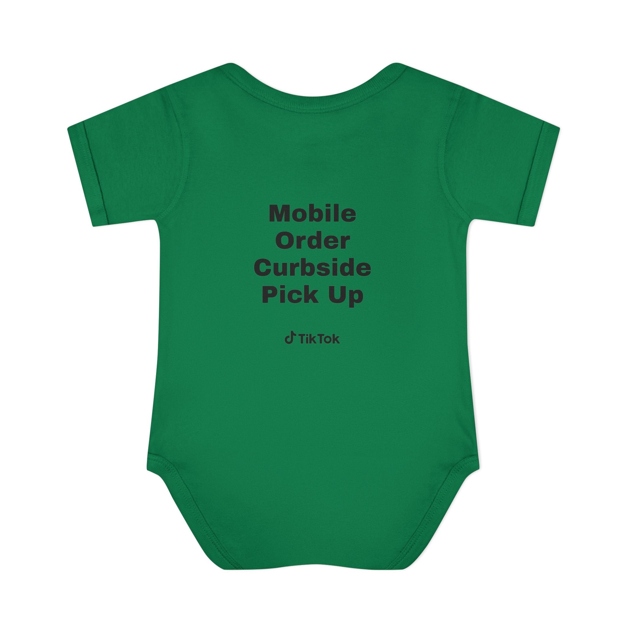Certified Yapper Infant Bodysuit — "Mobile Order Curbside Pick Up" Funny Baby Onesie
