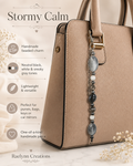 "Storm Serenity" - Handmade Charm by Raelynn Creations