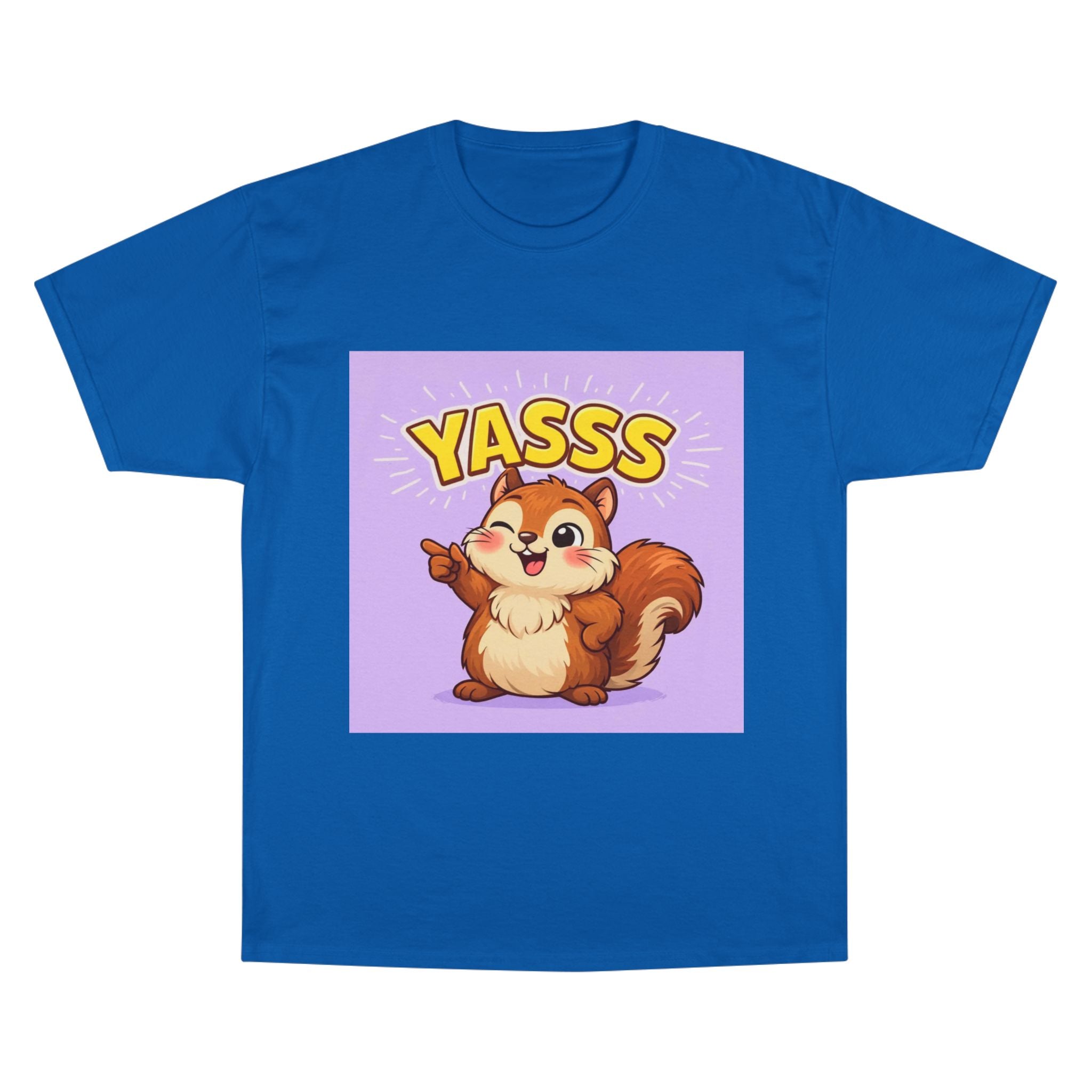 Yaaas Squirrel T-Shirt | Besties & Coffee Community Graphic Tee