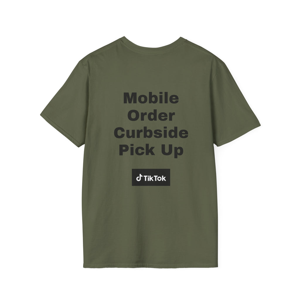 Tape Beggar T-Shirt – Funny Vintage Tape Gun Tee | Mobile Order Curbside Humor, Soft Everyday Fit