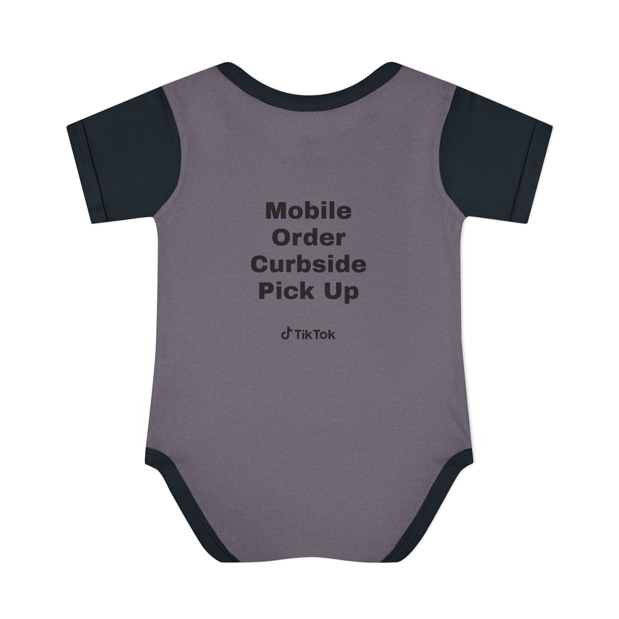 Certified Yapper Infant Bodysuit — "Mobile Order Curbside Pick Up" Funny Baby Onesie