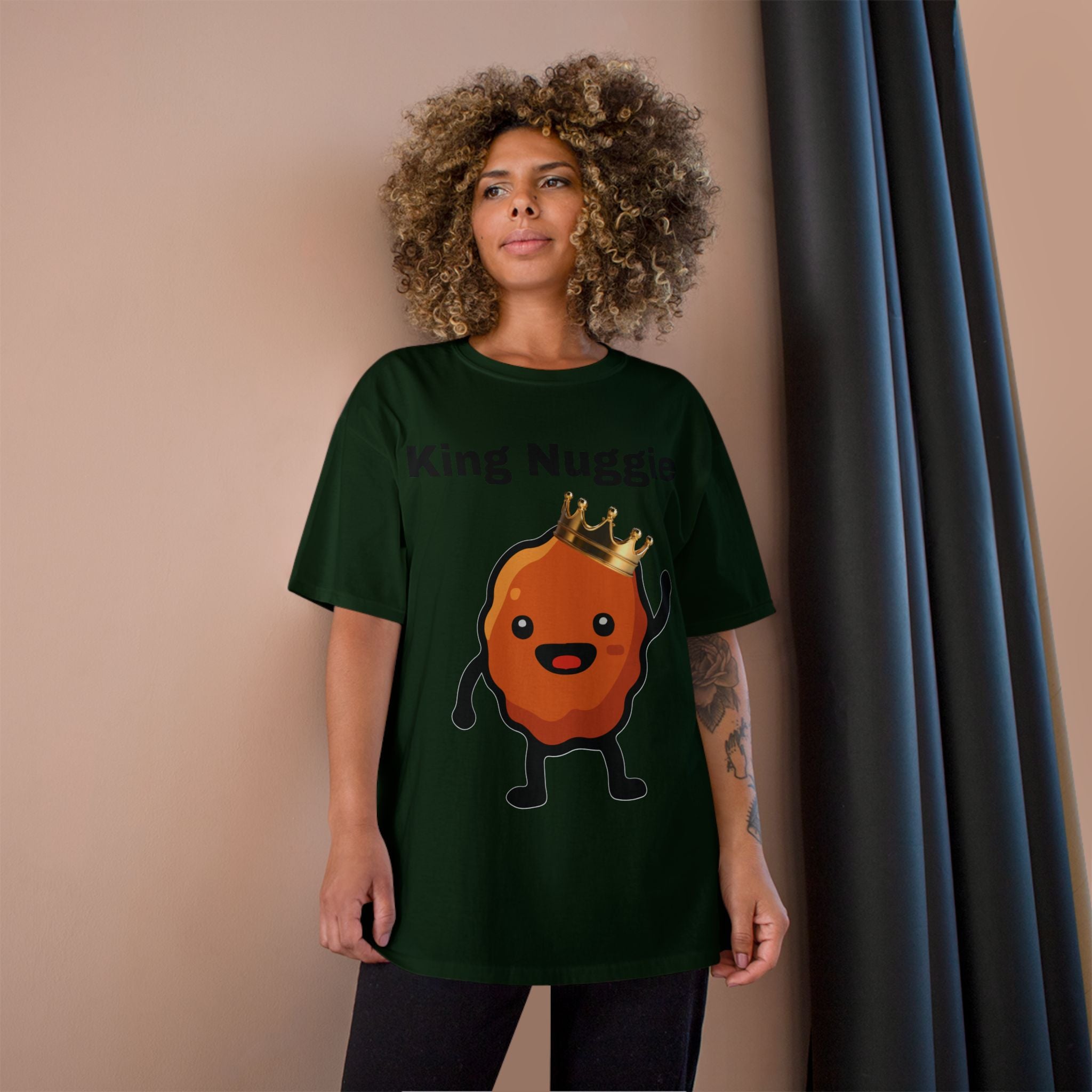 King Nuggie T-Shirt | Besties & Coffee Community Graphic Tee