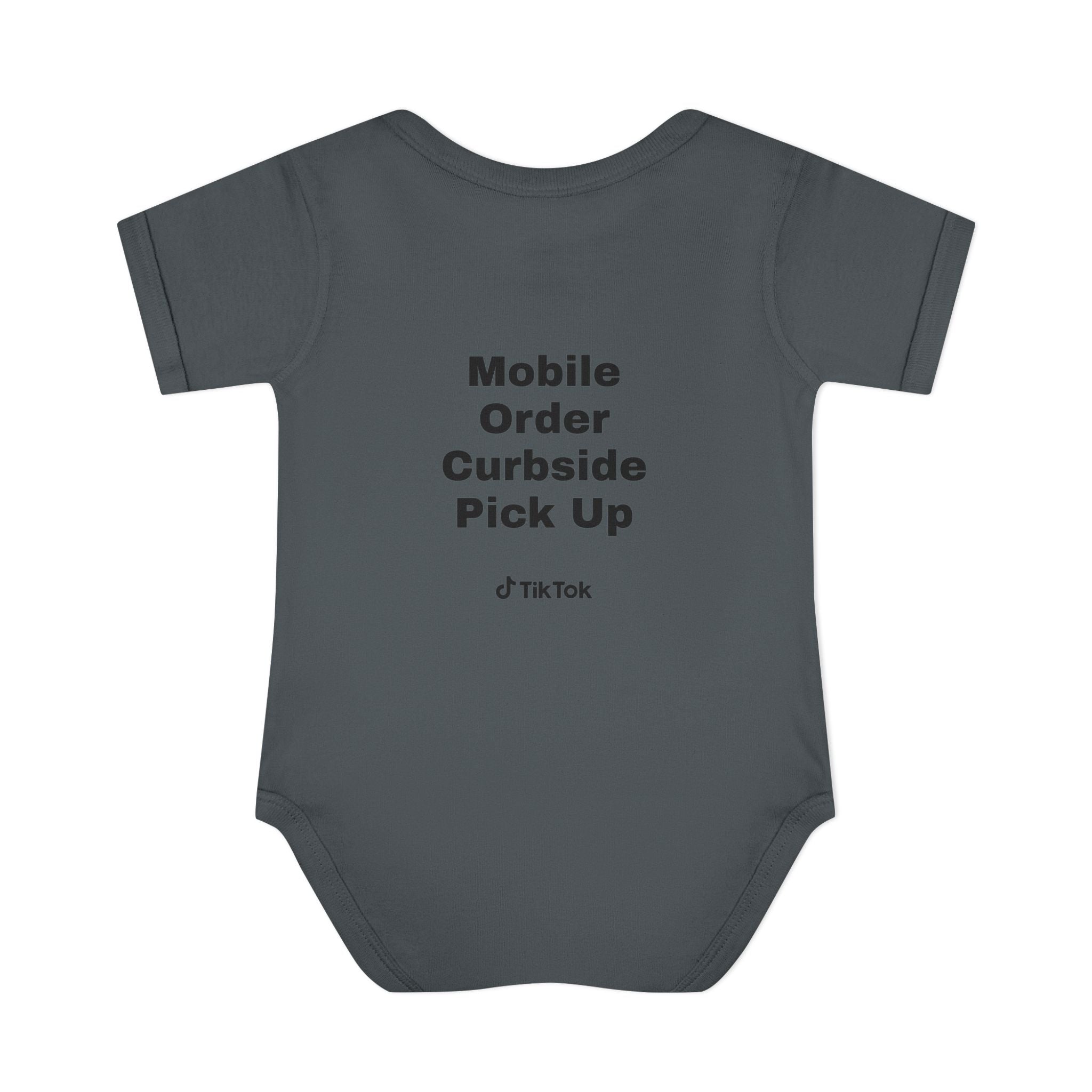 Certified Yapper Infant Bodysuit — "Mobile Order Curbside Pick Up" Funny Baby Onesie