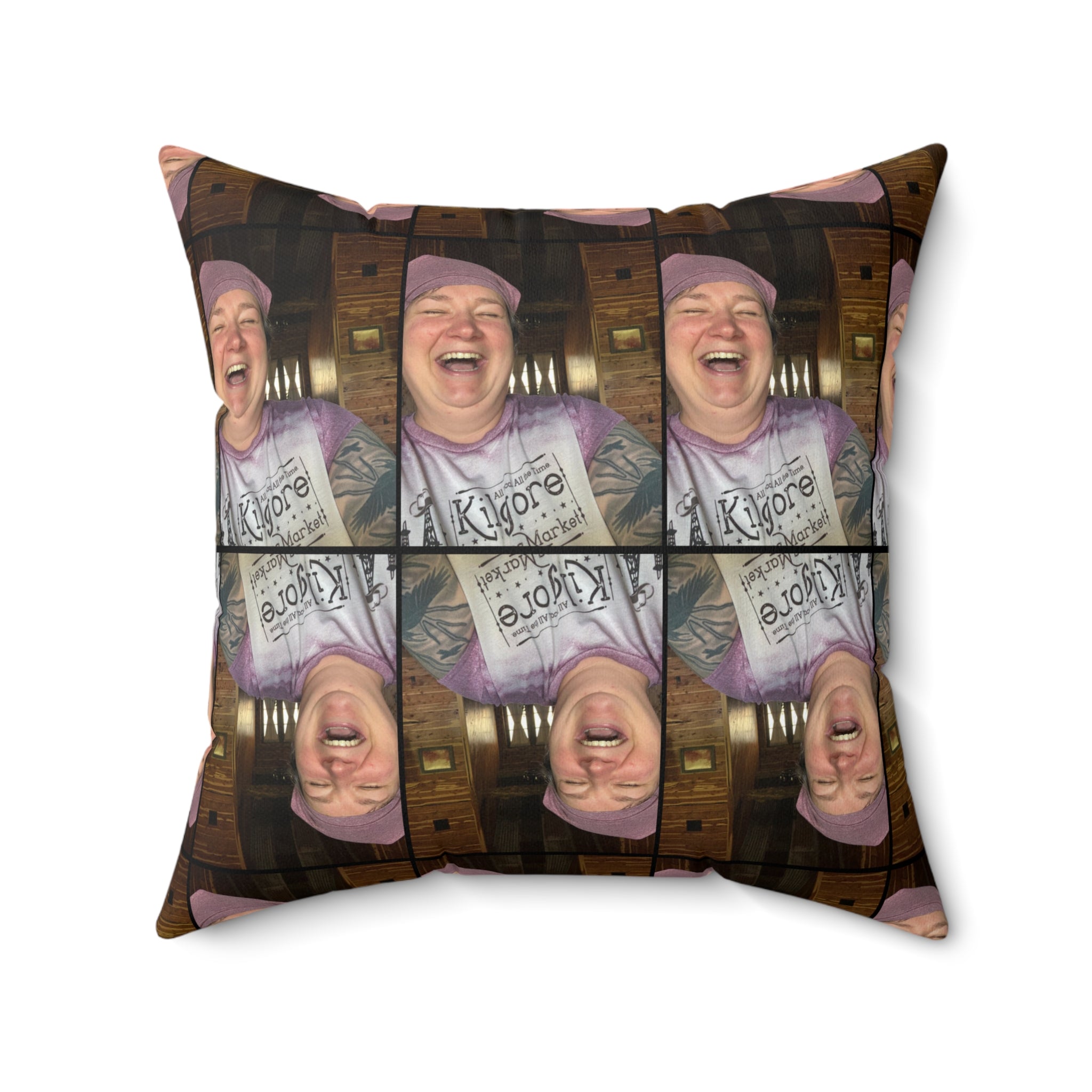 Jay Energy Throw Pillow | Double-Sided Decorative Accent Pillow for Home, Office & Creator Backdrops