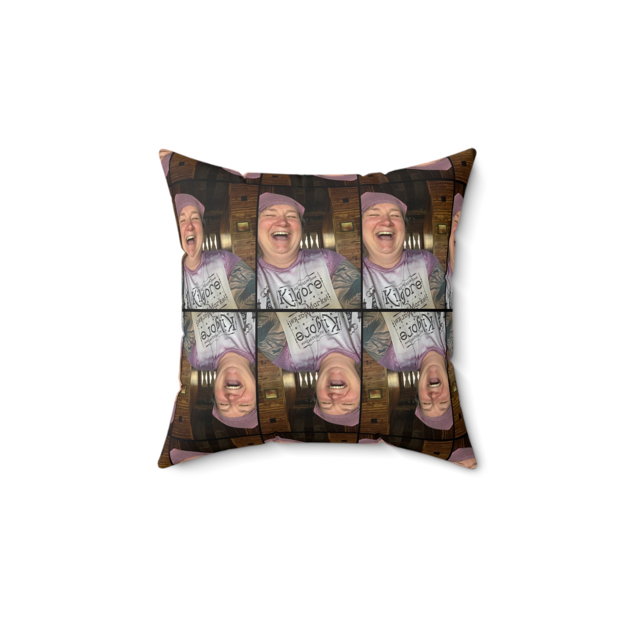 Jay Energy Throw Pillow | Double-Sided Decorative Accent Pillow for Home, Office & Creator Backdrops