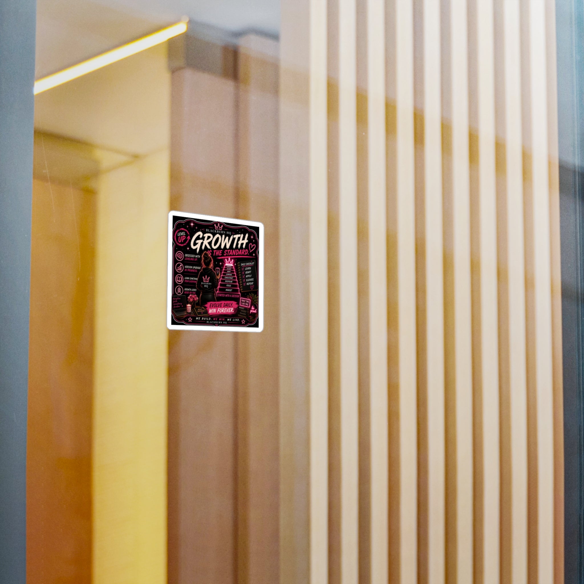 Growth Is the Standard Sticker | Blackburn HQ Standards Collection
