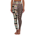 Besties & Coffee Sticker Pack High-Waisted Leggings | Mobile Order Curbside Pick Up Core