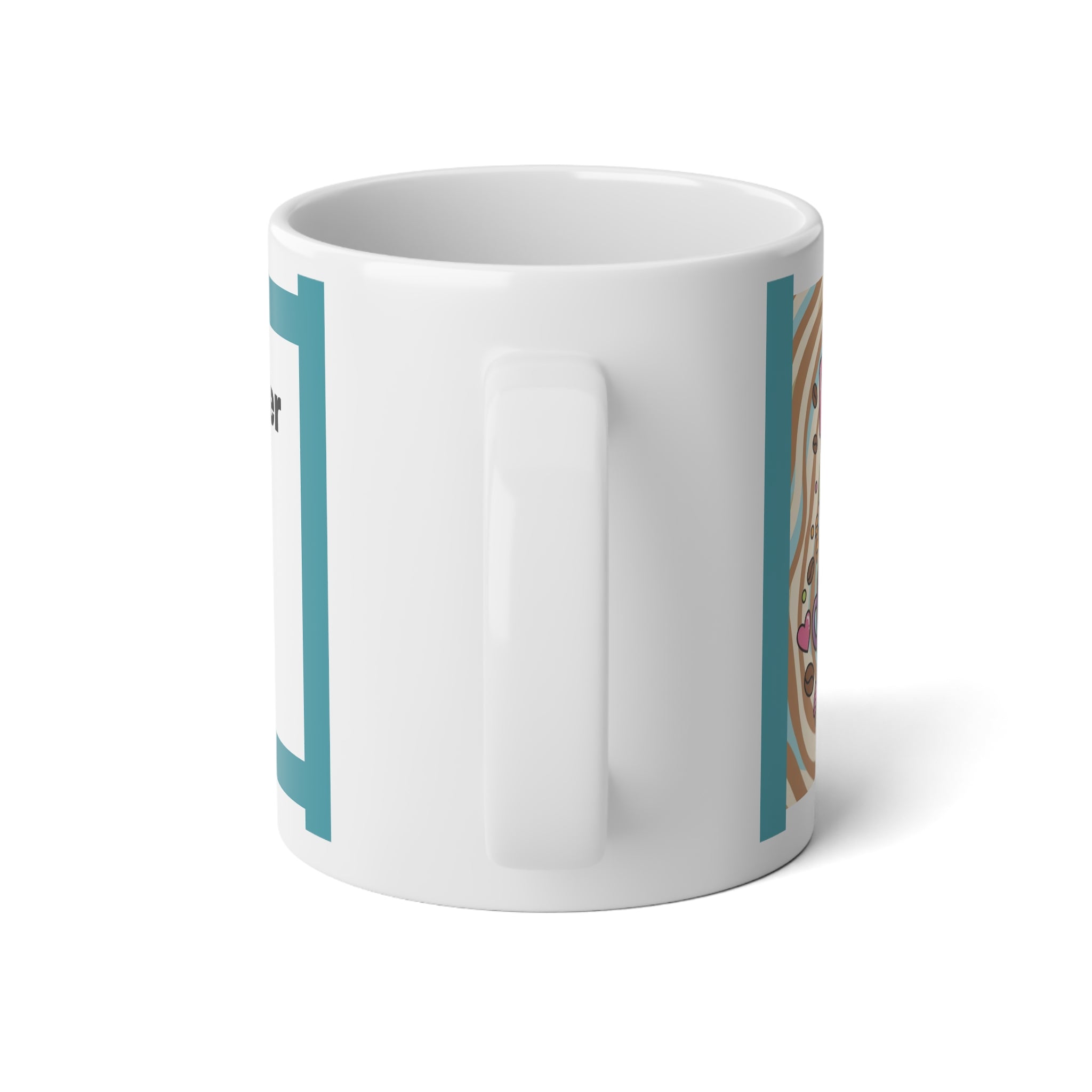 Besties & Coffee Jumbo Mug – 20oz Café Core Edition