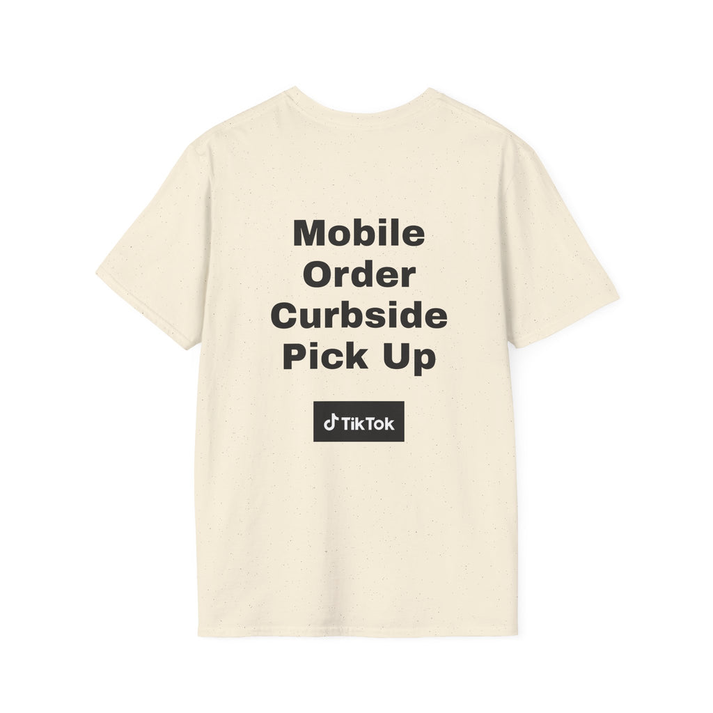 Tape Beggar T-Shirt – Funny Vintage Tape Gun Tee | Mobile Order Curbside Humor, Soft Everyday Fit