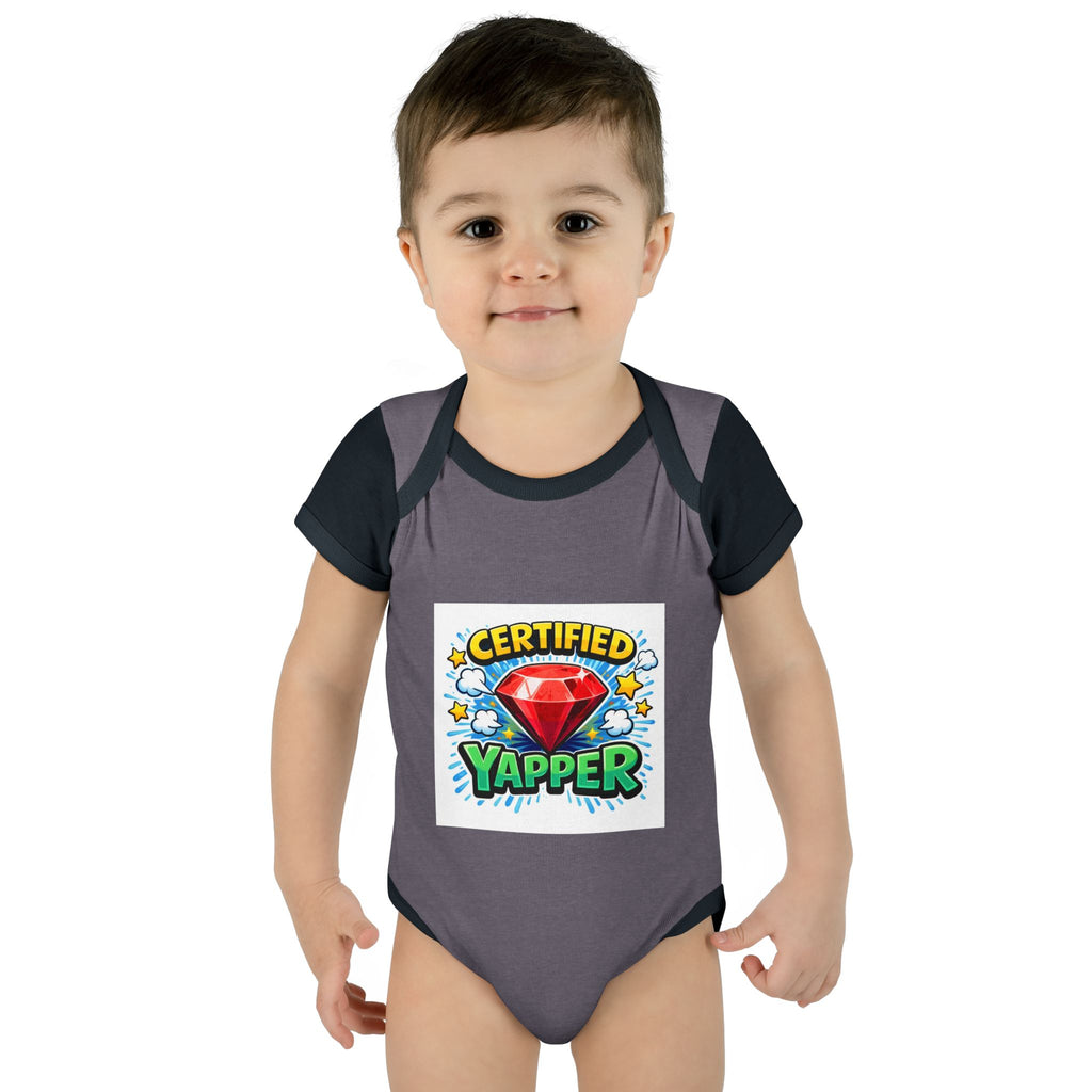 Certified Yapper Infant Bodysuit — "Mobile Order Curbside Pick Up" Funny Baby Onesie