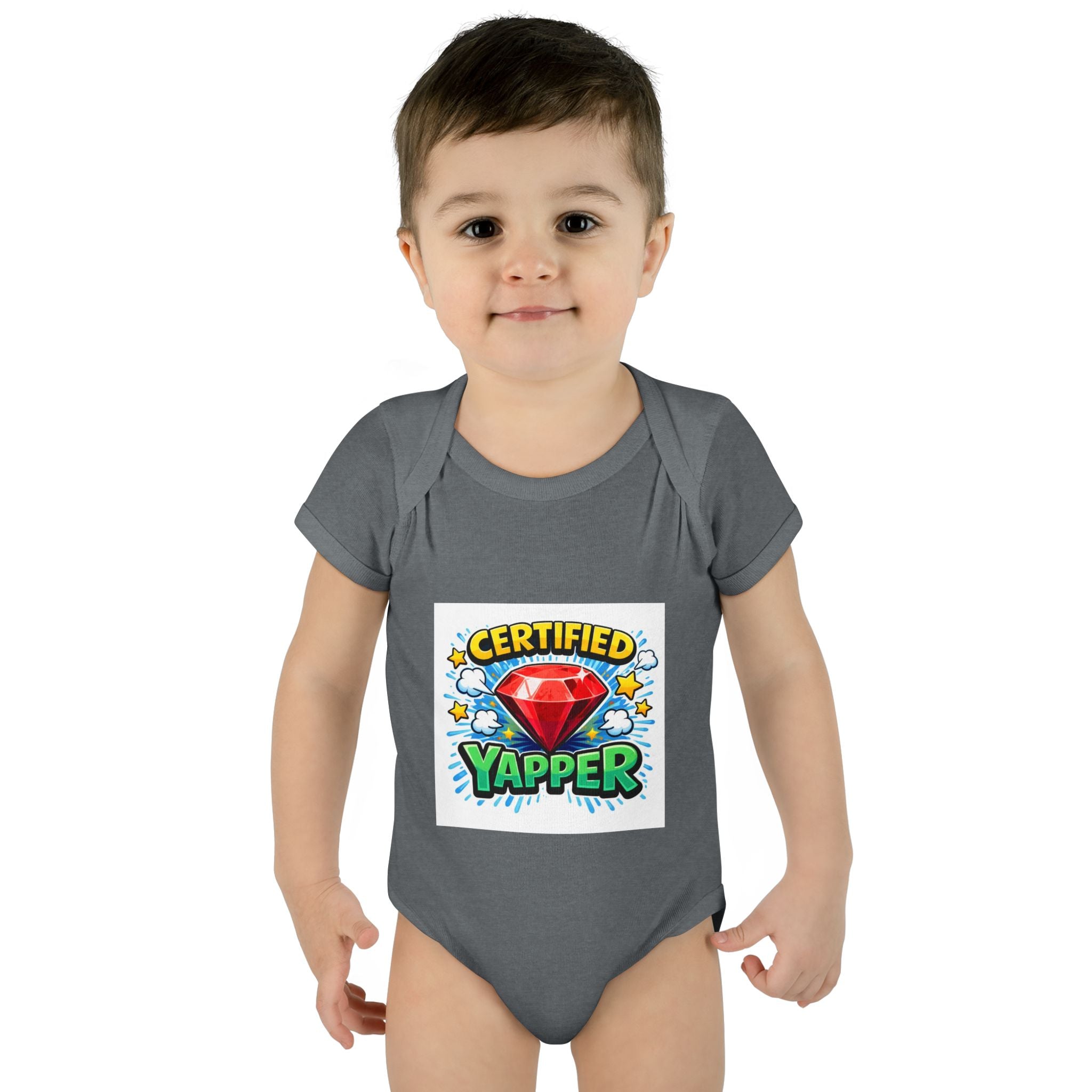 Certified Yapper Infant Bodysuit — "Mobile Order Curbside Pick Up" Funny Baby Onesie
