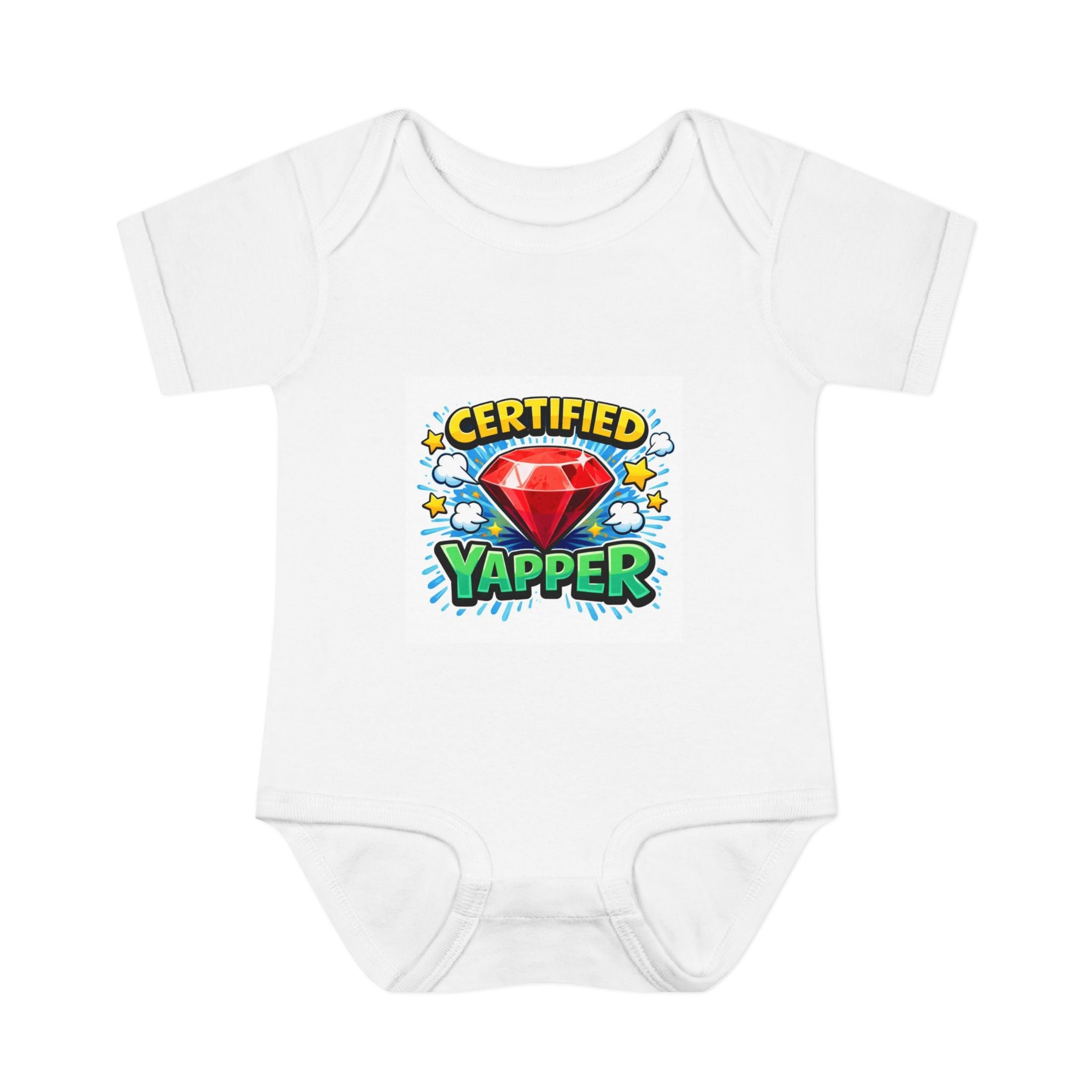 Certified Yapper Infant Bodysuit — "Mobile Order Curbside Pick Up" Funny Baby Onesie