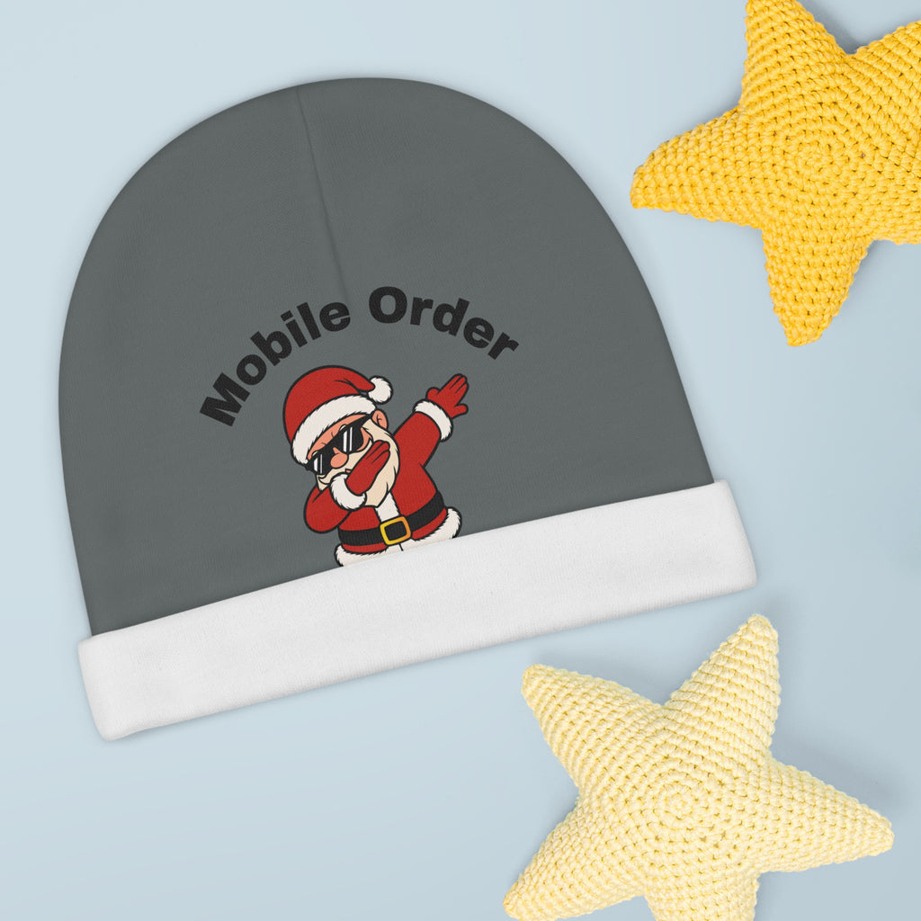 Dabbin’ Santa Baby Beanie | Funny Holiday Infant Hat