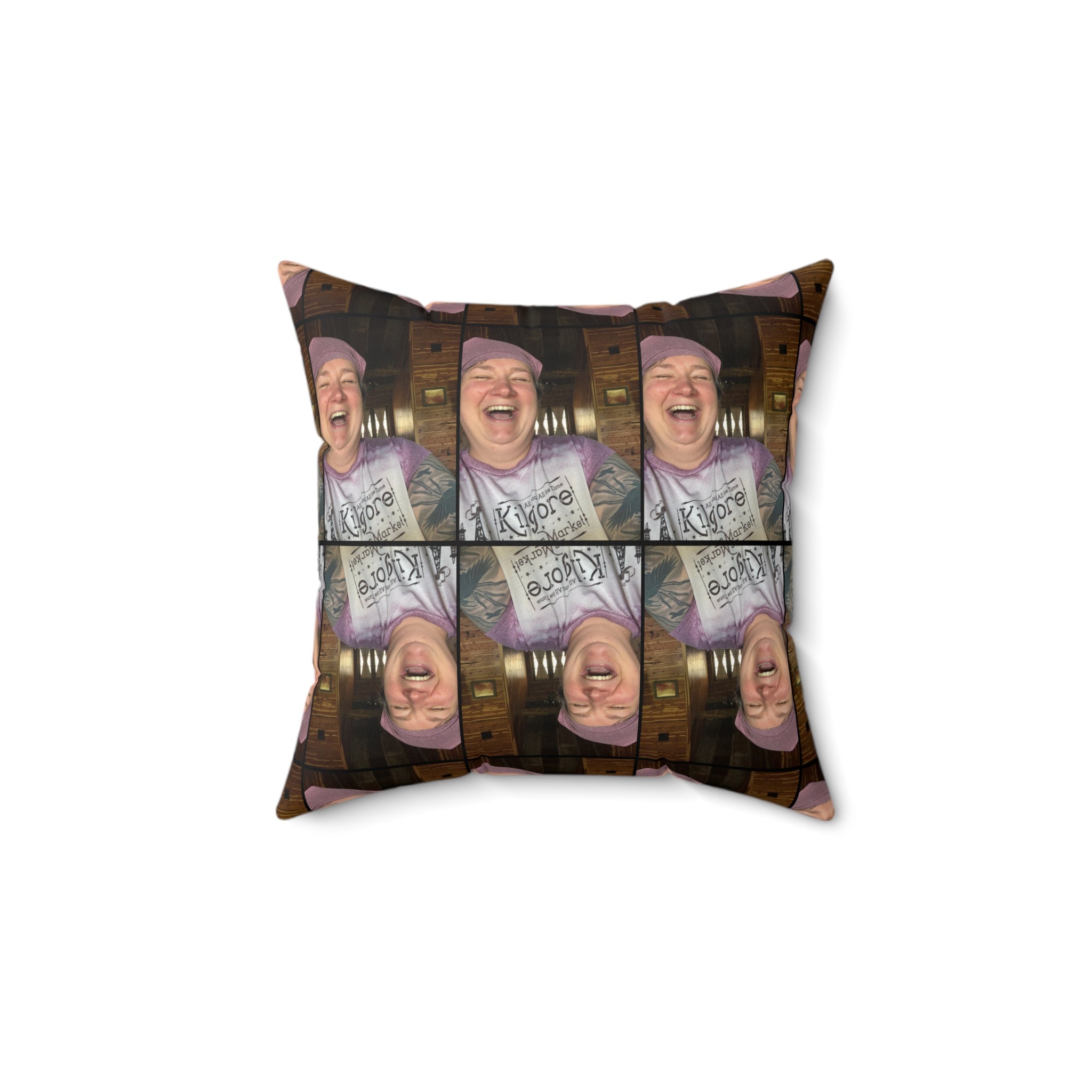Jay Energy Throw Pillow | Double-Sided Decorative Accent Pillow for Home, Office & Creator Backdrops