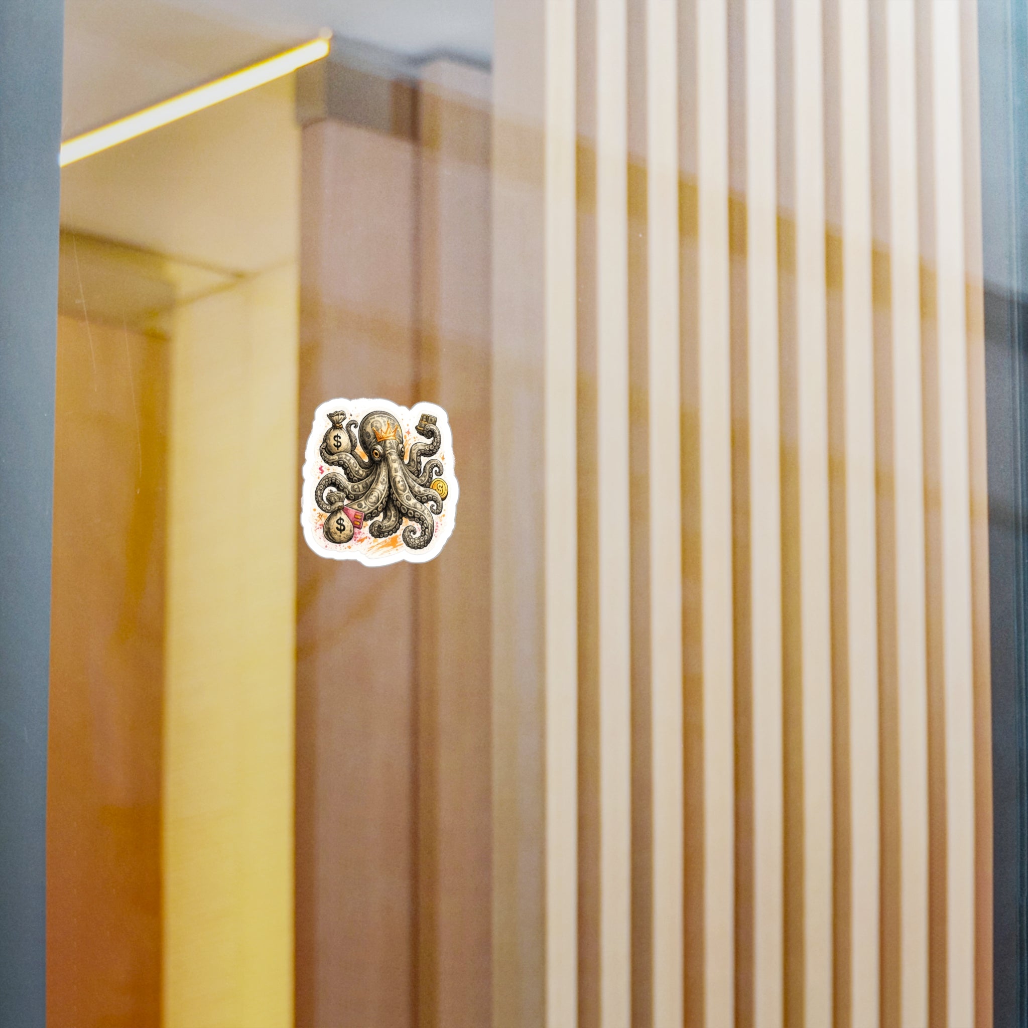 Money Octopus Sticker | Multiple Income Streams | Blackburn HQ™