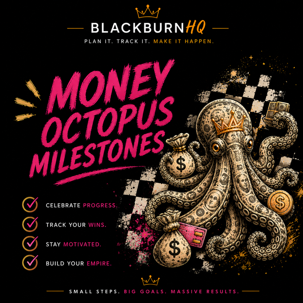 Money Octopus™ Milestone Wall Poster | Expansion Pack