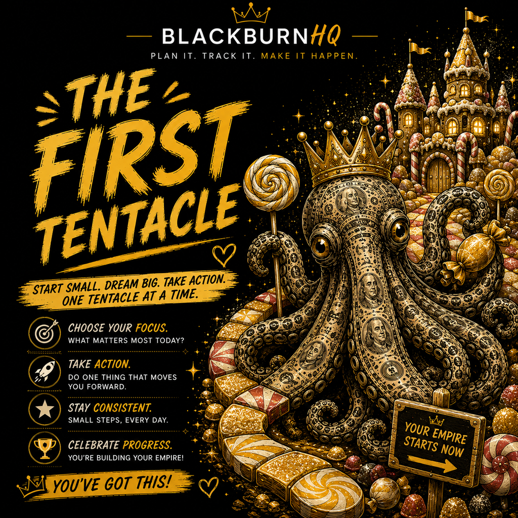 The Money Octopus™ First Tentacle Poster