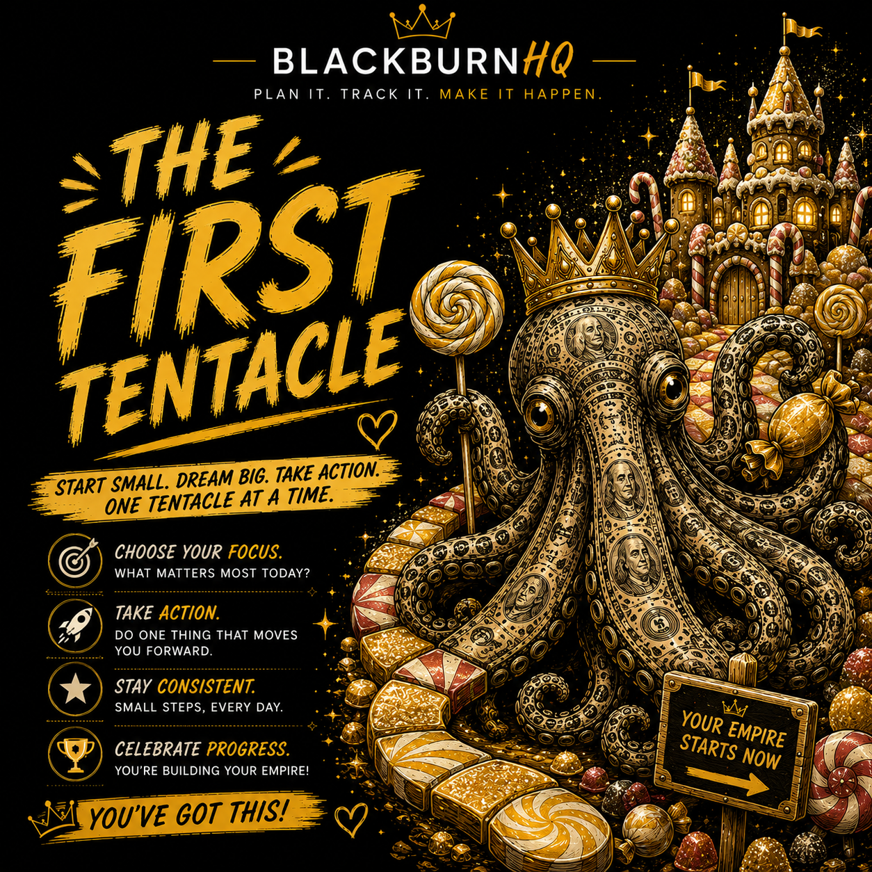 The Money Octopus™ First Tentacle Poster
