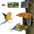 Smart Bird Feeder with Camera – 2K HD WiFi Birdhouse with AI Detection & Solar Power
