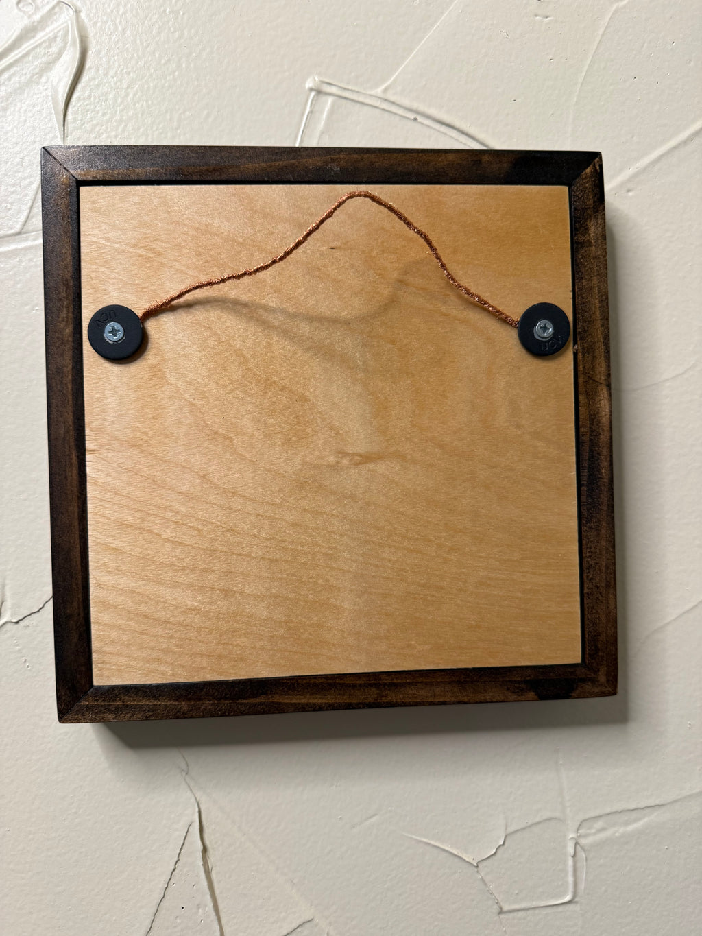 RubyONE No. 08 – “Enjoy the Ride” | 8x8 Framed Original Wood Artwork