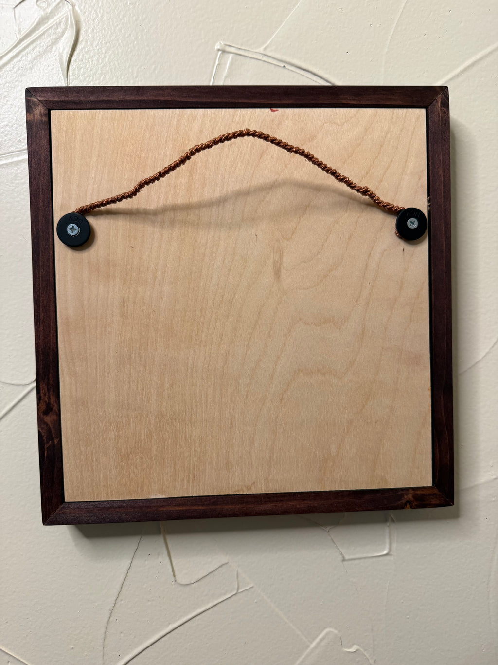 RubyONE No. 07 – “Locally Grown” | 9.75x10 Framed Original Wood Artwork