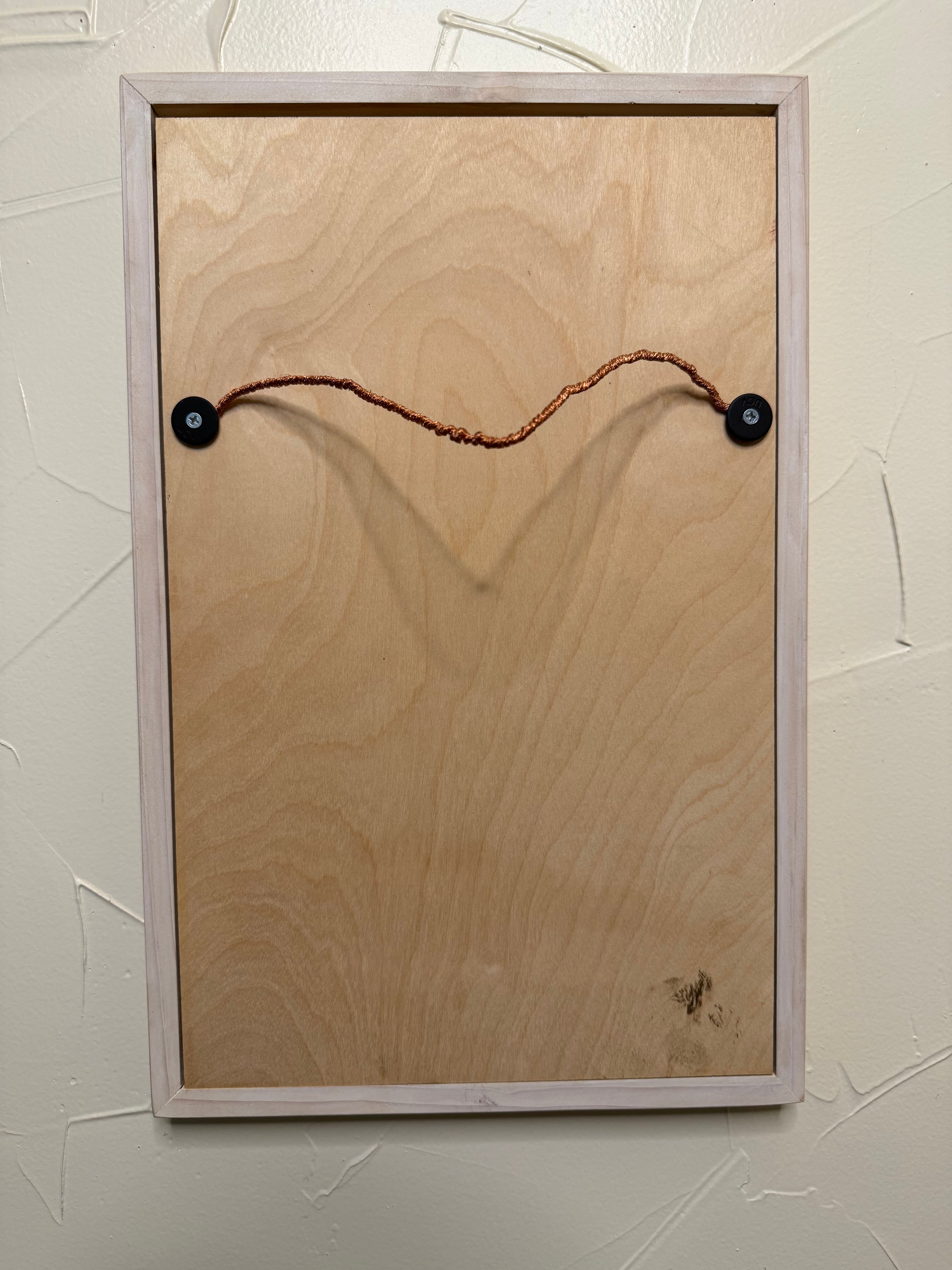 RubyONE No. 03 – “Dream BIGGGGGGGG” | 11x17 Framed Original Wood Artwork