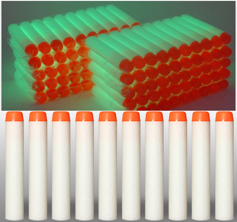 Nerf-Compatible Foam Dart Refills (50/100 Pack) | Soft, Safe Replacement Bullets for N-Strike Blasters