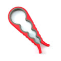 4-in-1 Jar & Bottle Opener Tool | Easy Grip Lid Opener, Can Opener & Kitchen Helper | Must-Have for Easy Opening