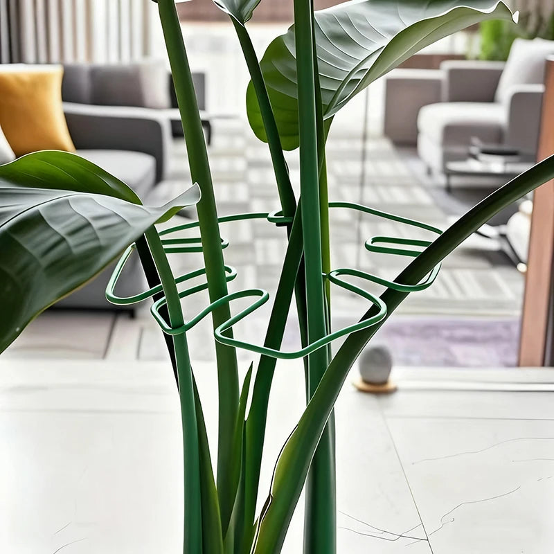 Metal Plant Support Stake – Monstera & Climbing Plant Stabilizer for Upright Growth (Decorative Indoor Plant Support)