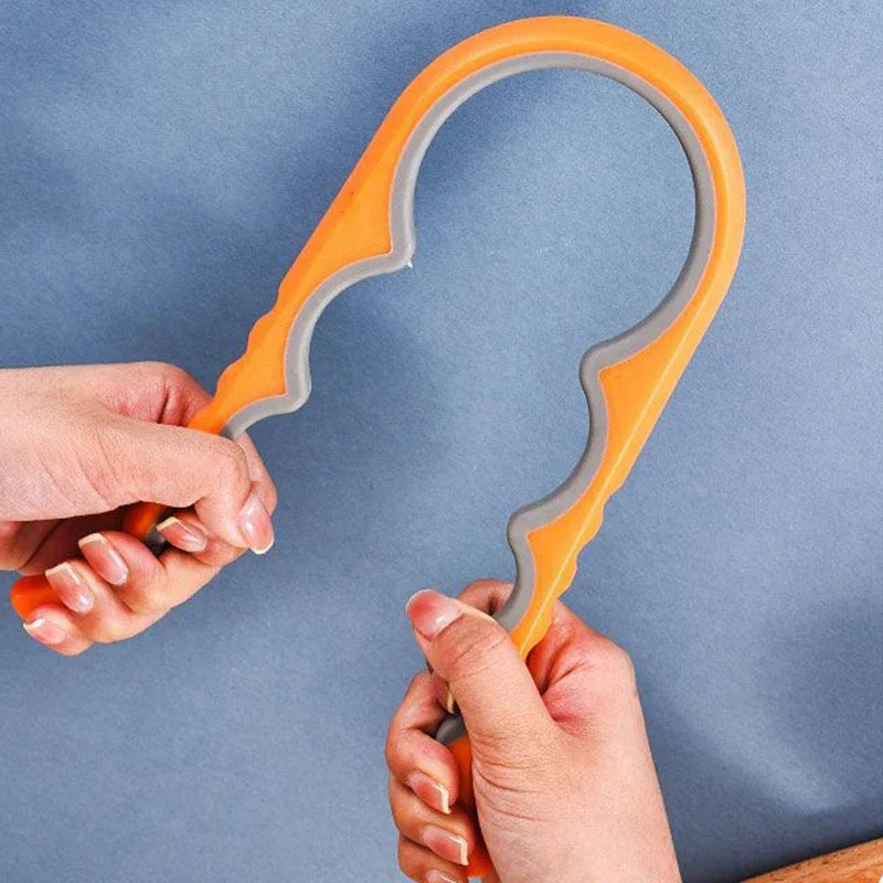 4-in-1 Jar & Bottle Opener Tool | Easy Grip Lid Opener, Can Opener & Kitchen Helper | Must-Have for Easy Opening